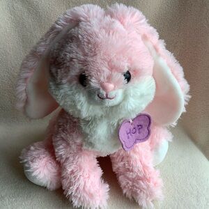 Aurora World Hop Plush Pink Bunny Rabbit Stuffed Animal Toy